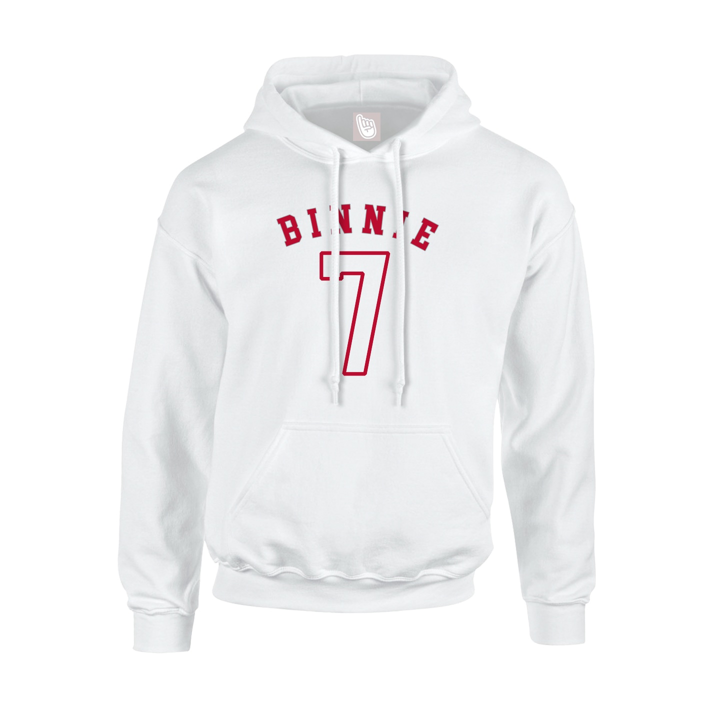 Hoodie — Shirsey Arch in White