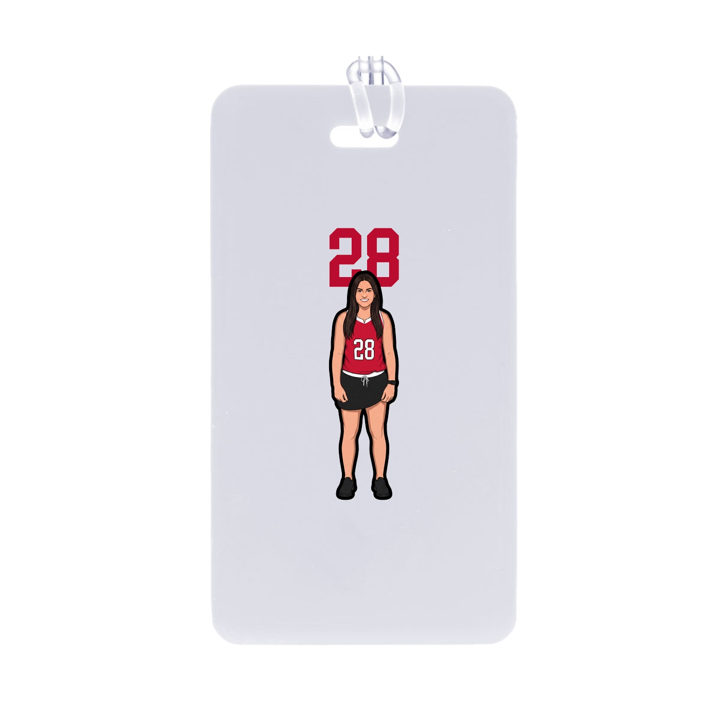 Bag Tag — Number Top in Classic