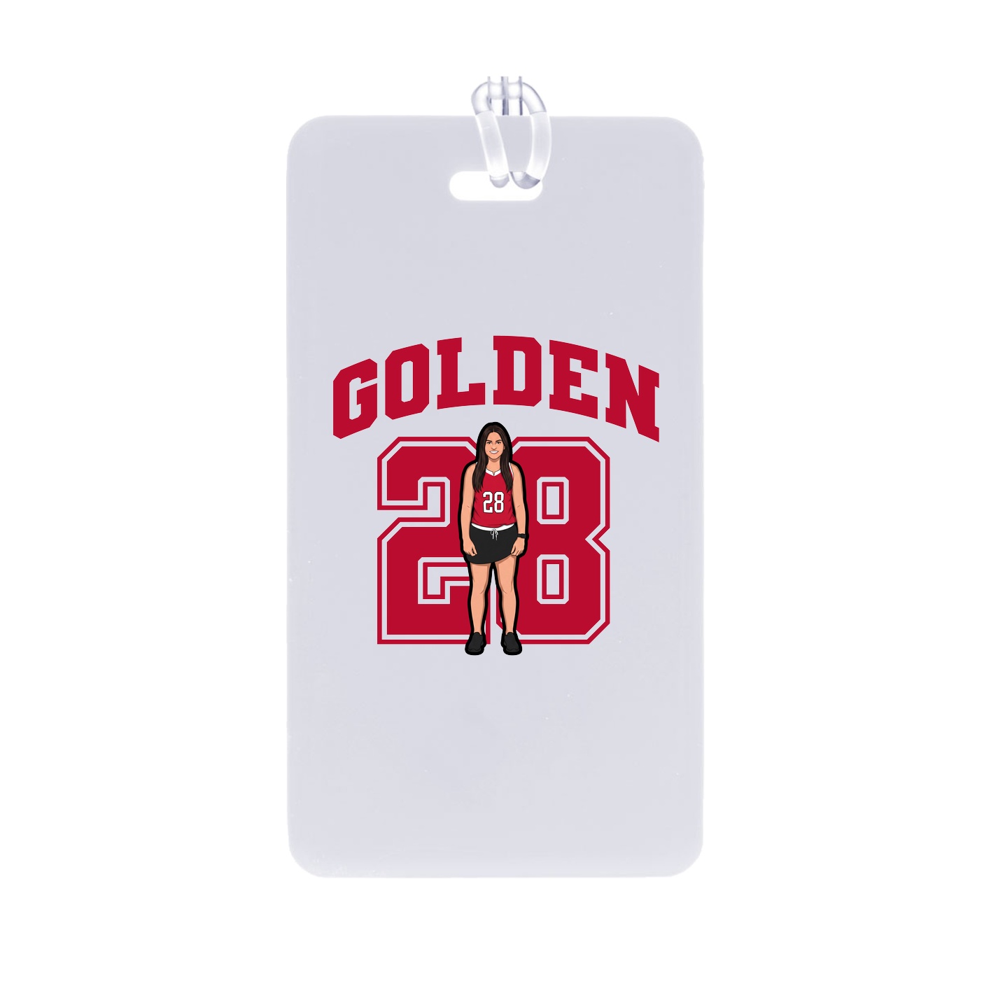 Bag Tag — Number in Classic