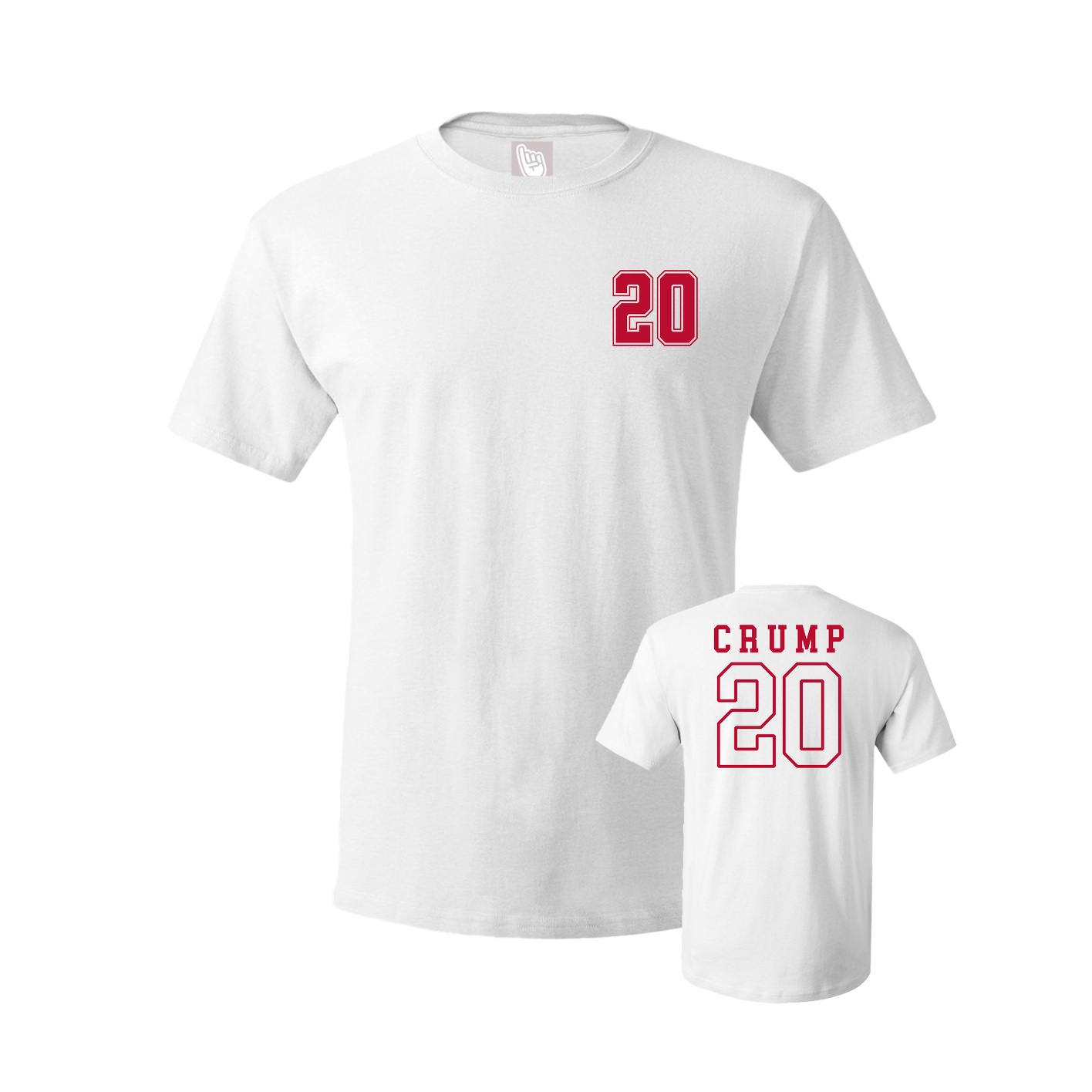 Tee — Chest Back in White