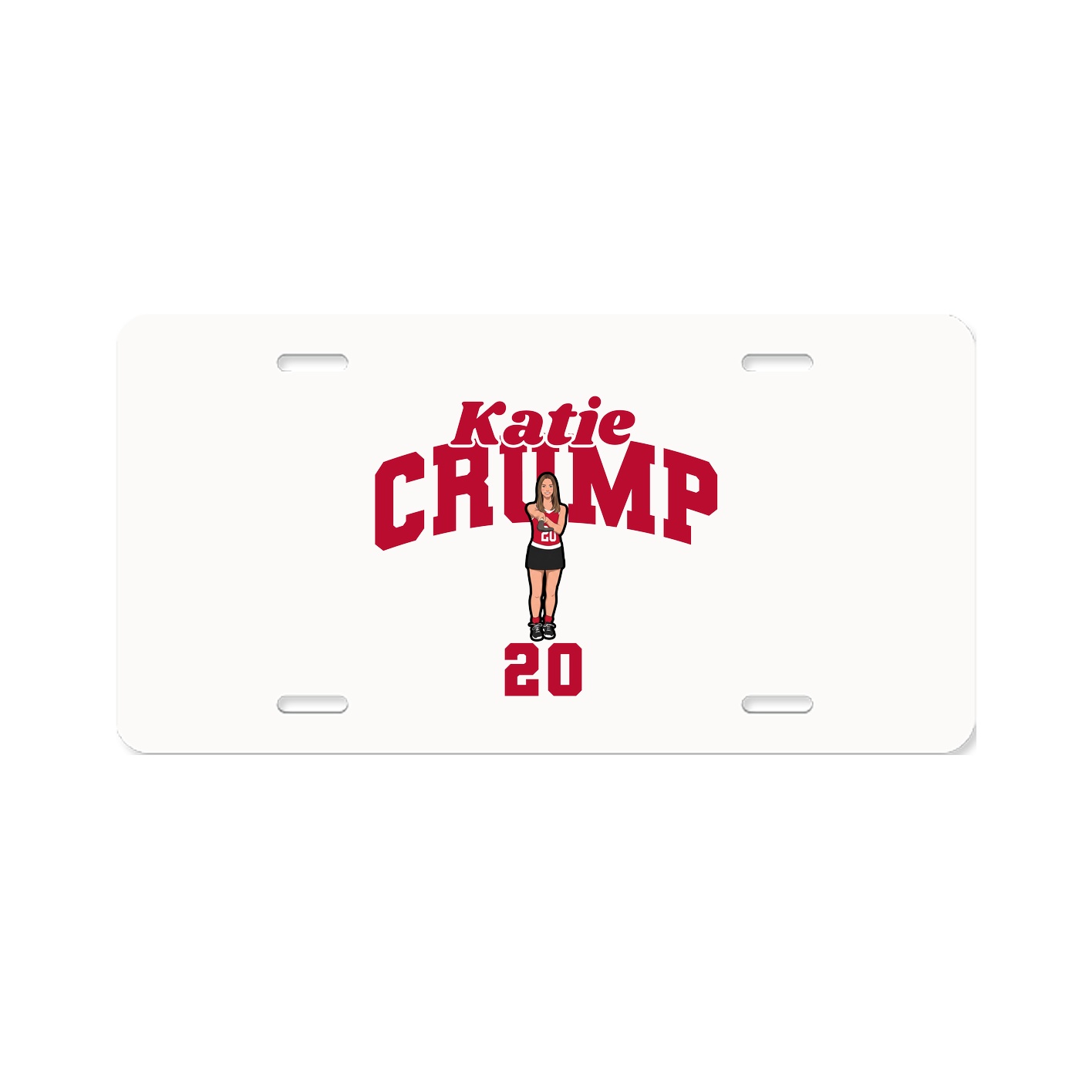 License Plate — Signature Arch in Classic