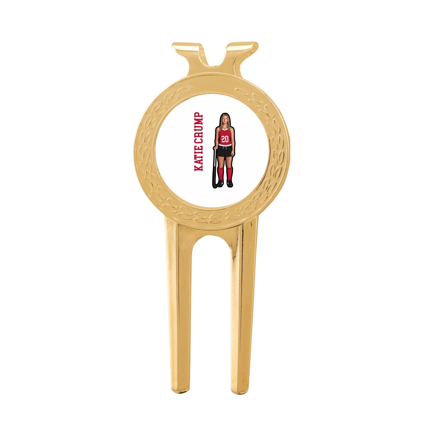 Divot Tool with Ball Marker — Name Vertical in Classic