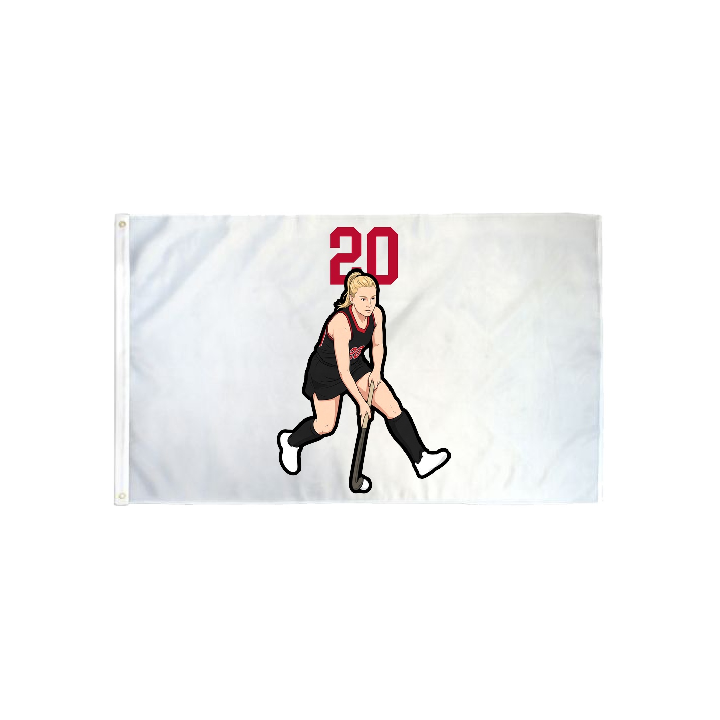 3x5 Flag — Number Top in Classic
