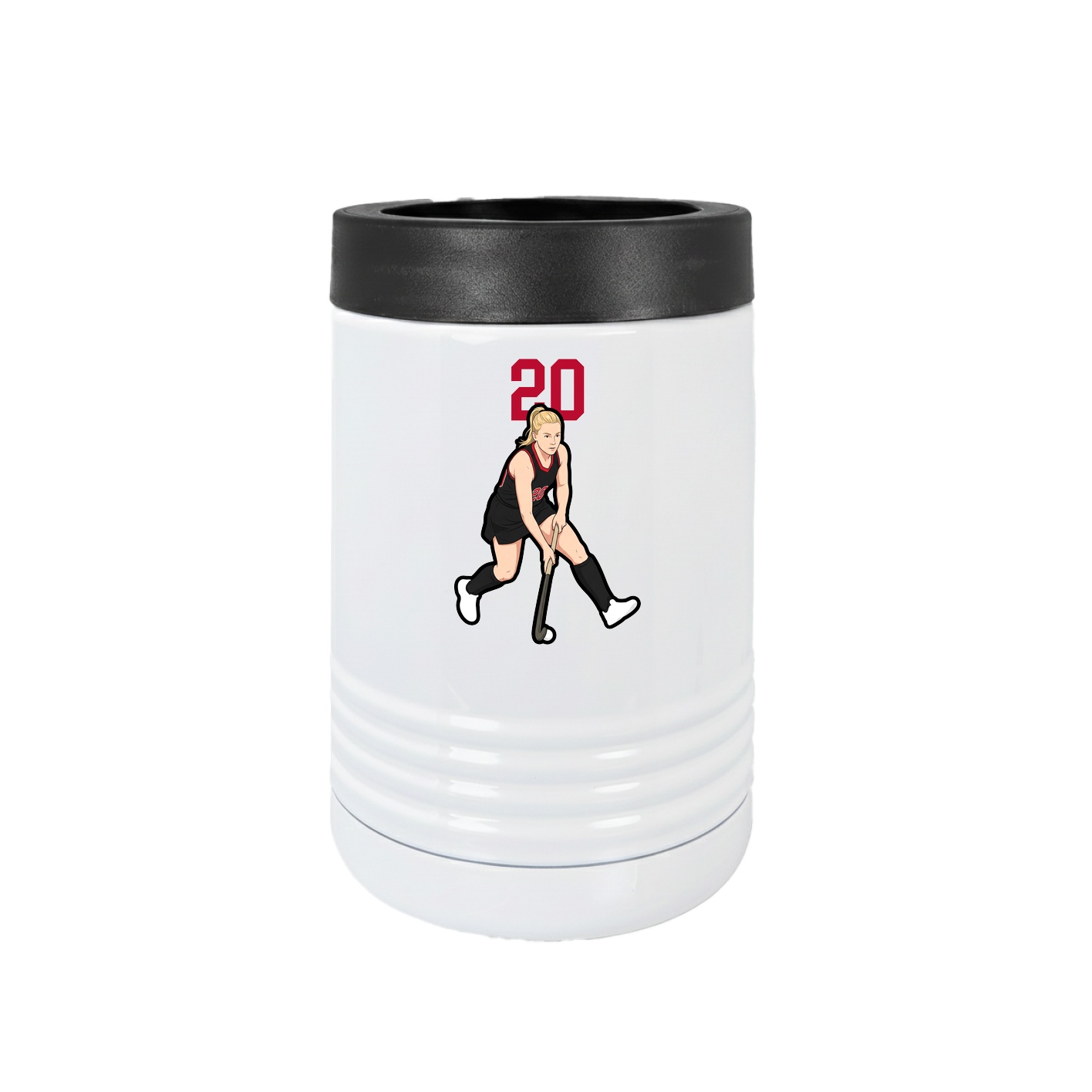 Beverage Holder — Number Top in White