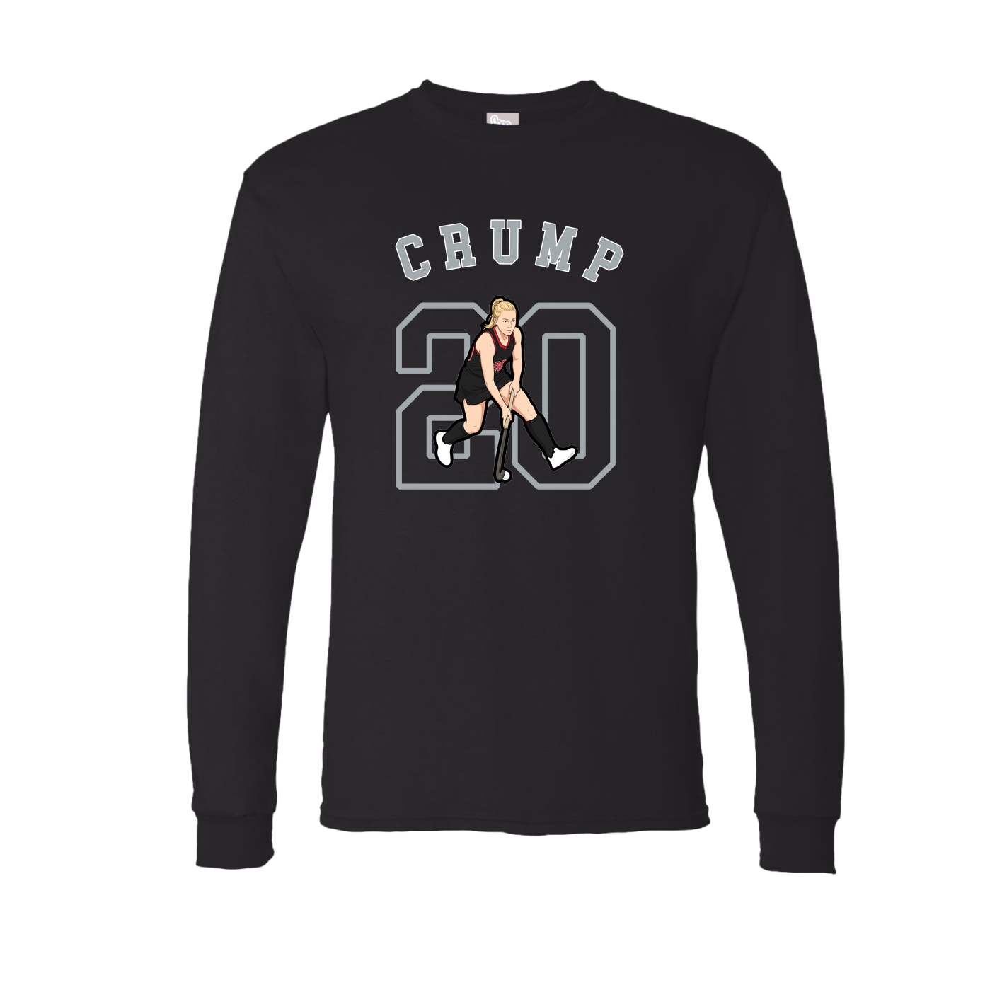 Long Sleeve Tee — Shirsey Arch in Black