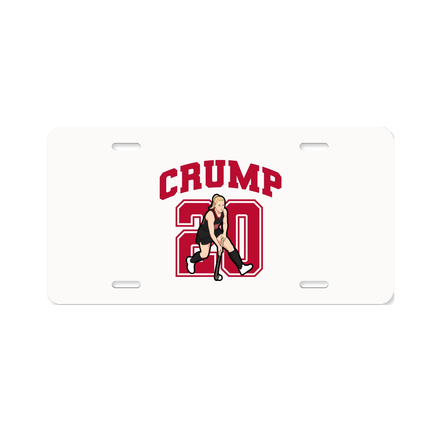 License Plate — Number in Classic
