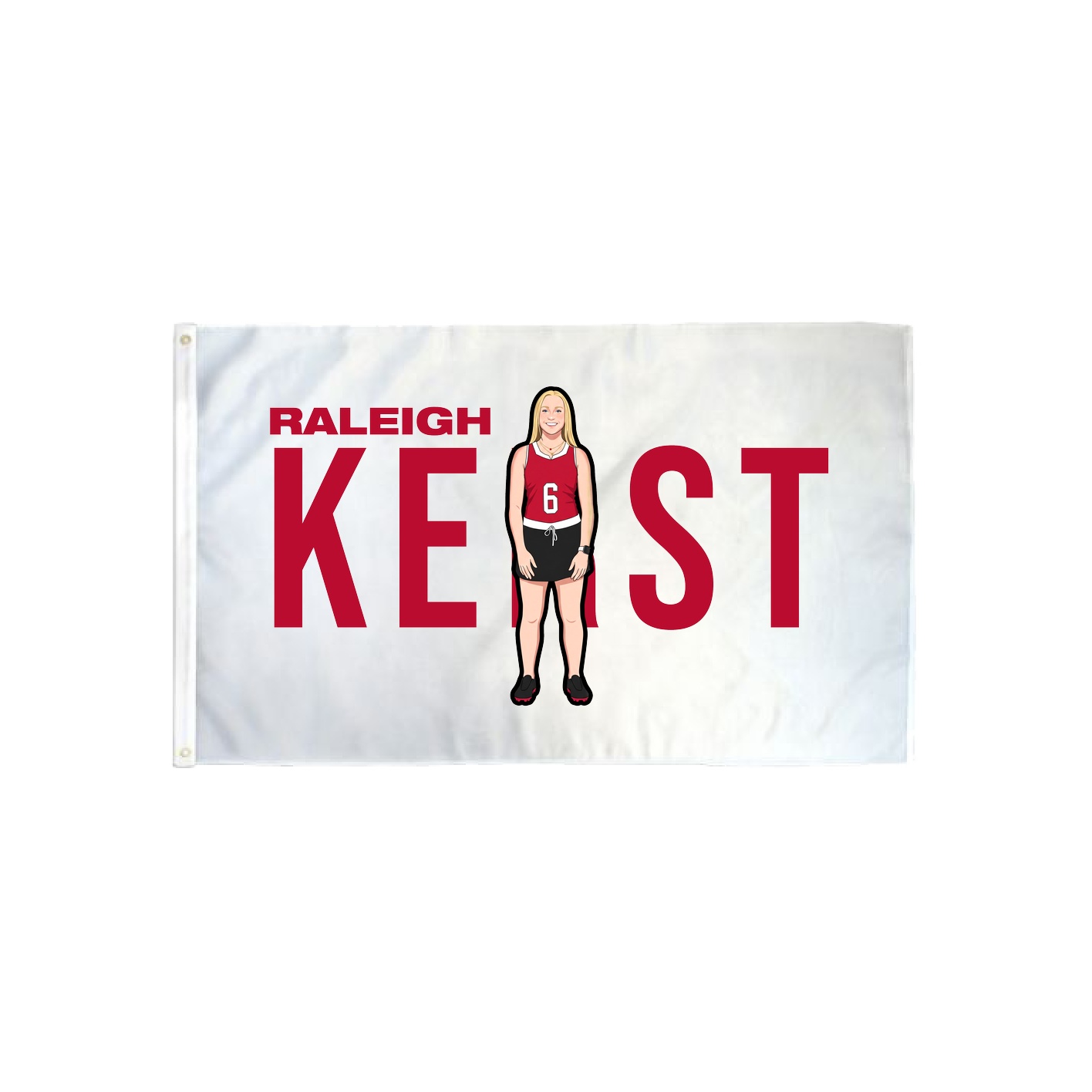 3x5 Flag — Player Name in Classic