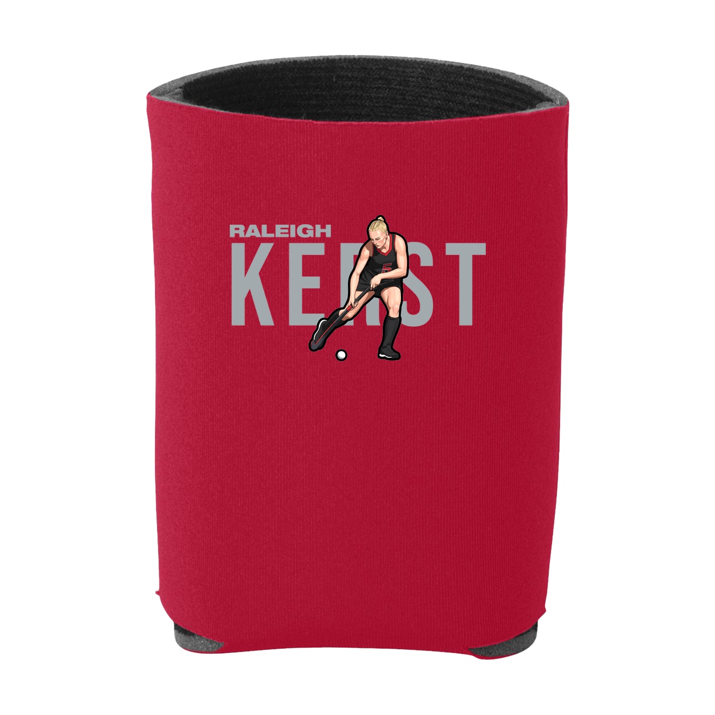 Can Holder — Player Name in Red