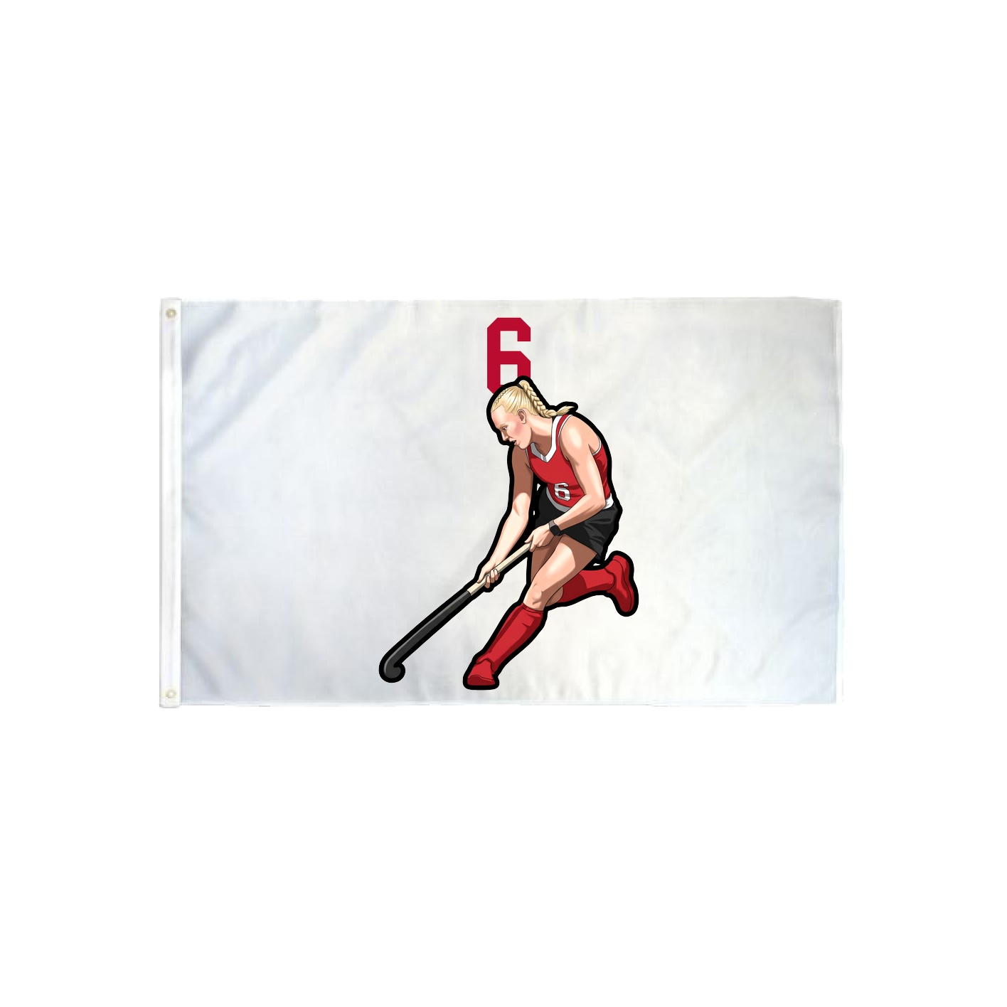 3x5 Flag — Number Top in Classic