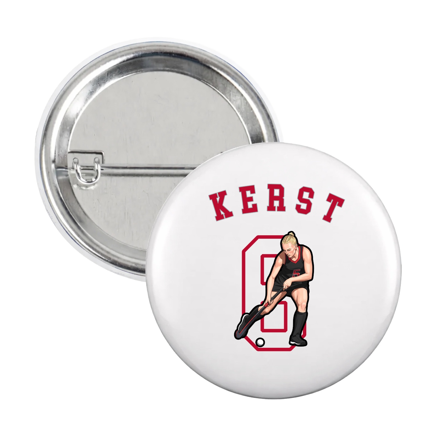Game Day Button — Shirsey Arch in White