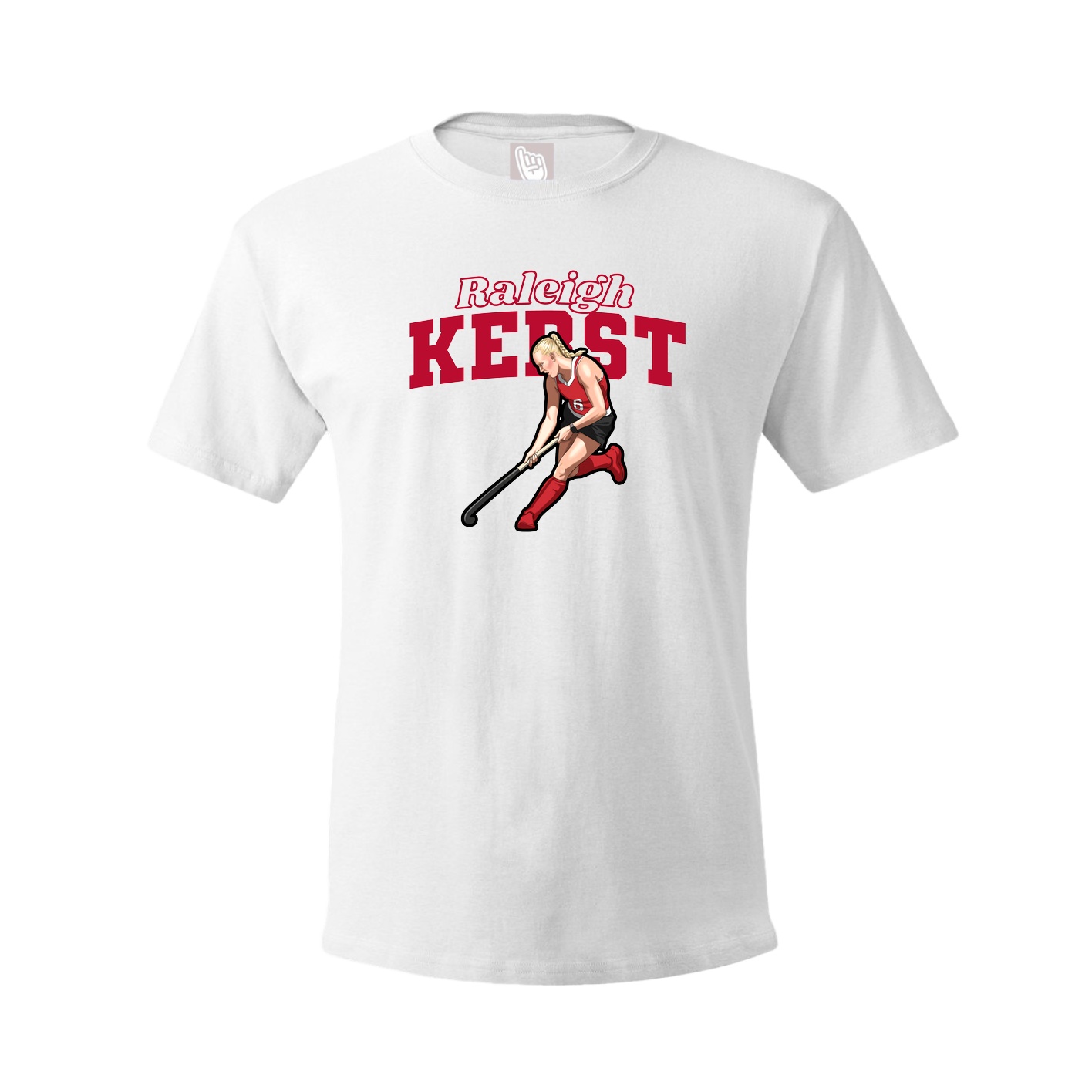 Tee — Name Arch in White