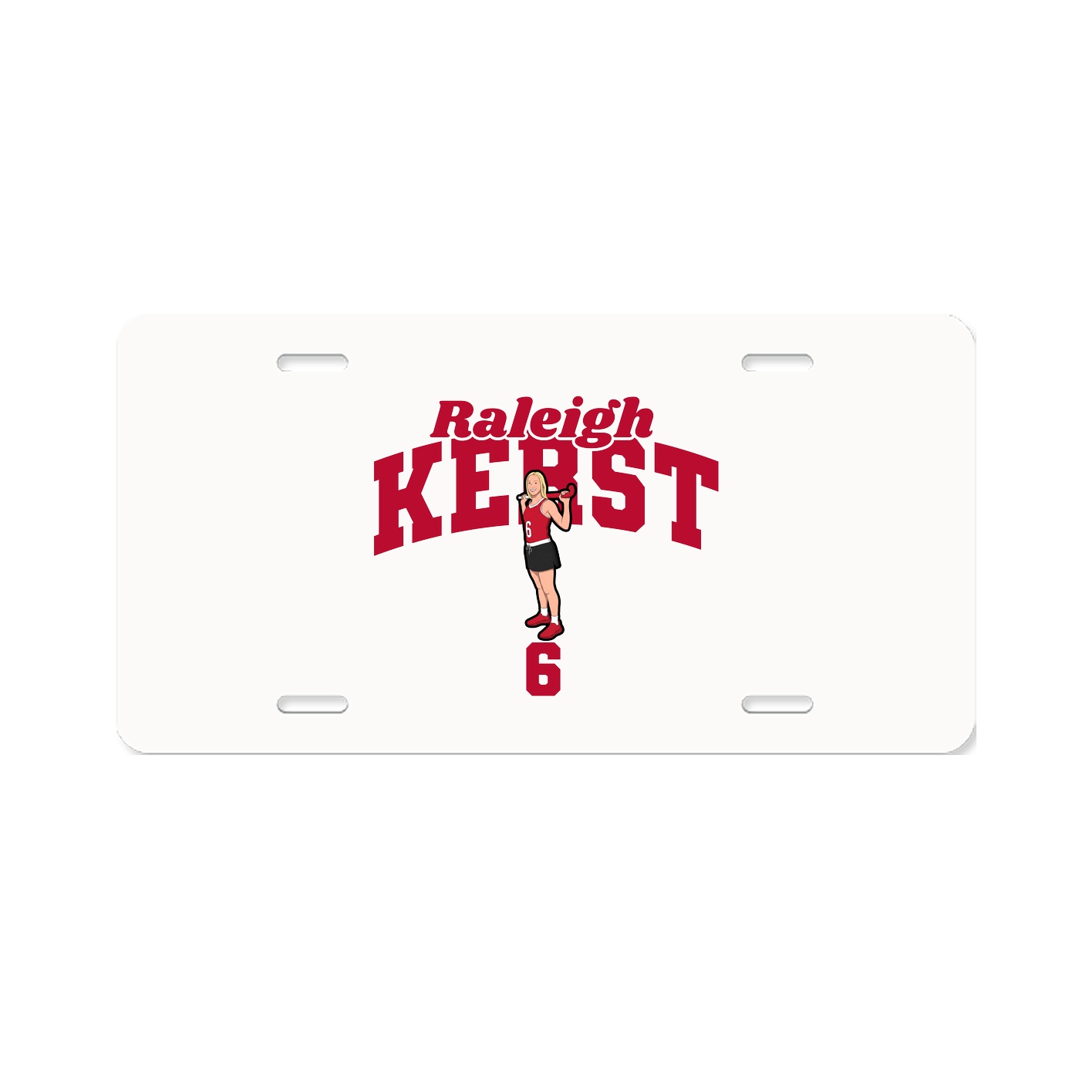License Plate — Signature Arch in Classic