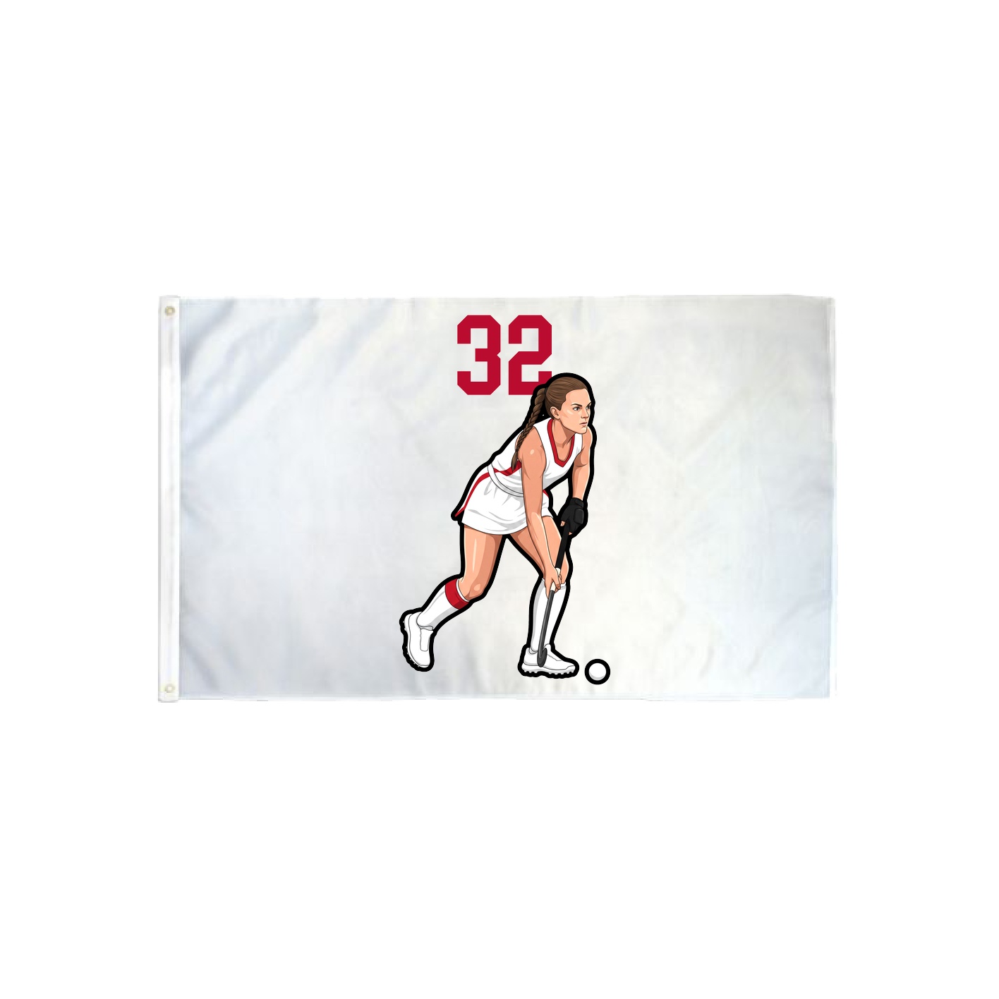3x5 Flag — Number Top in Classic