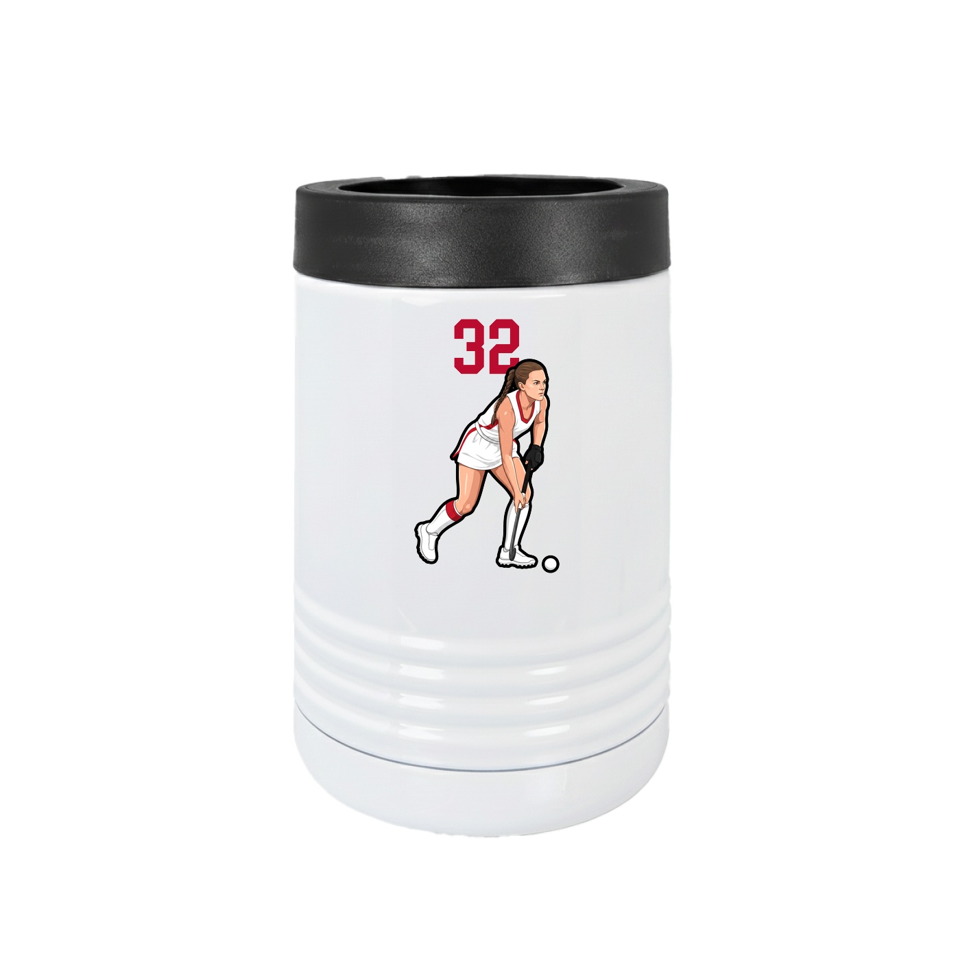 Beverage Holder — Number Top in White