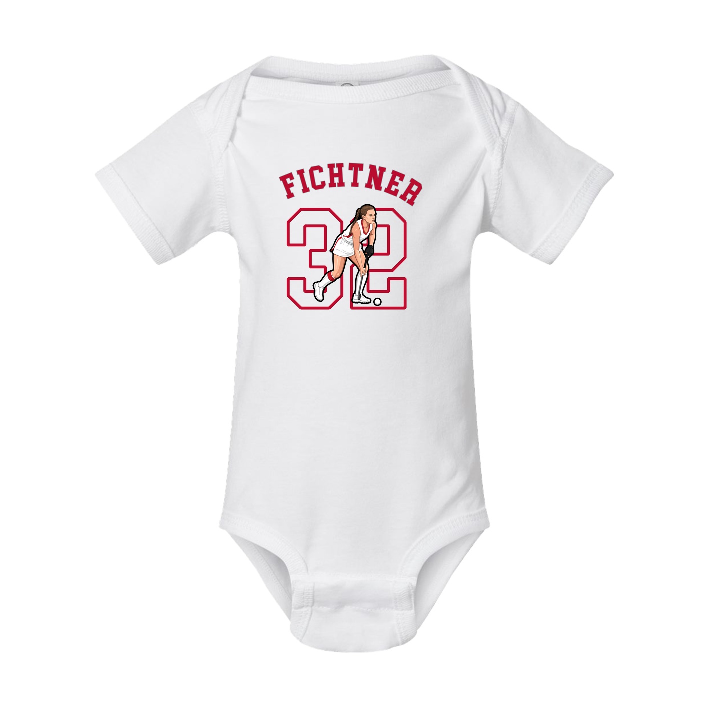 Baby Onesie — Shirsey Arch in White