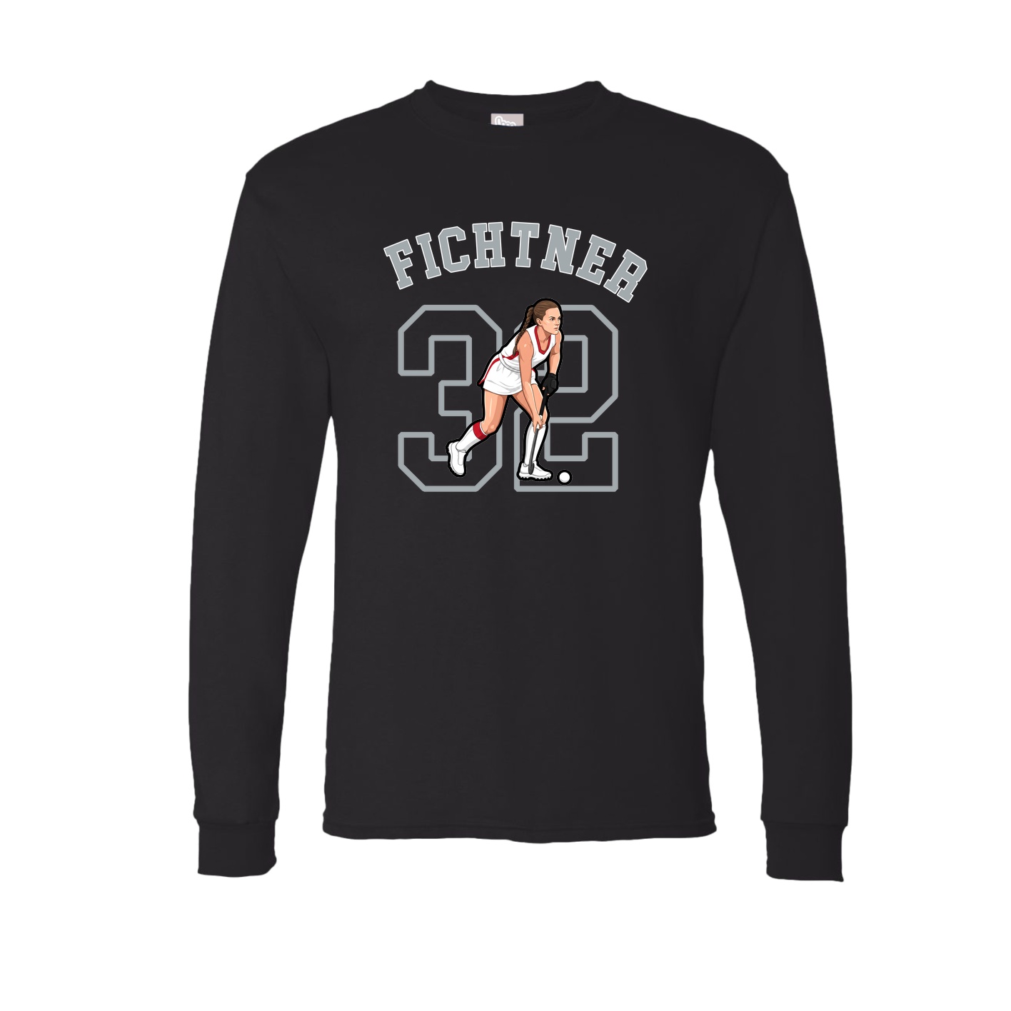 Long Sleeve Tee — Shirsey Arch in Black