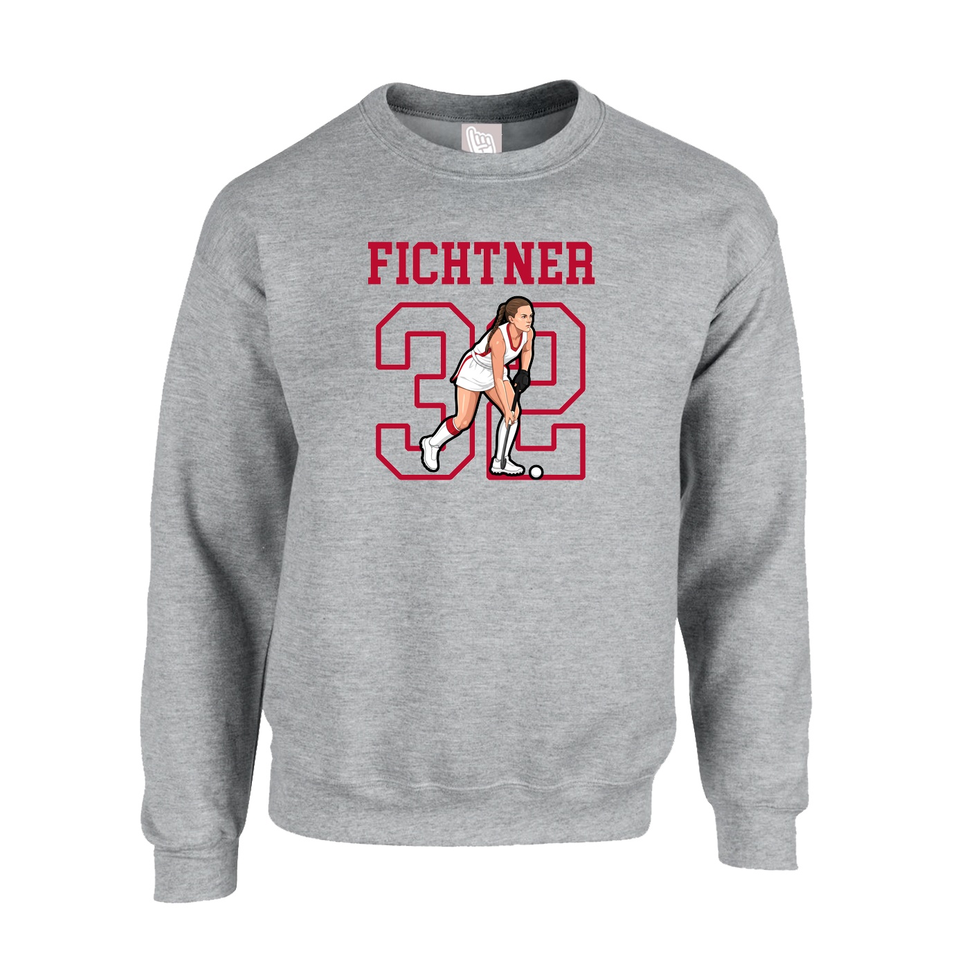 Fleece Crew — Shirsey in Grey