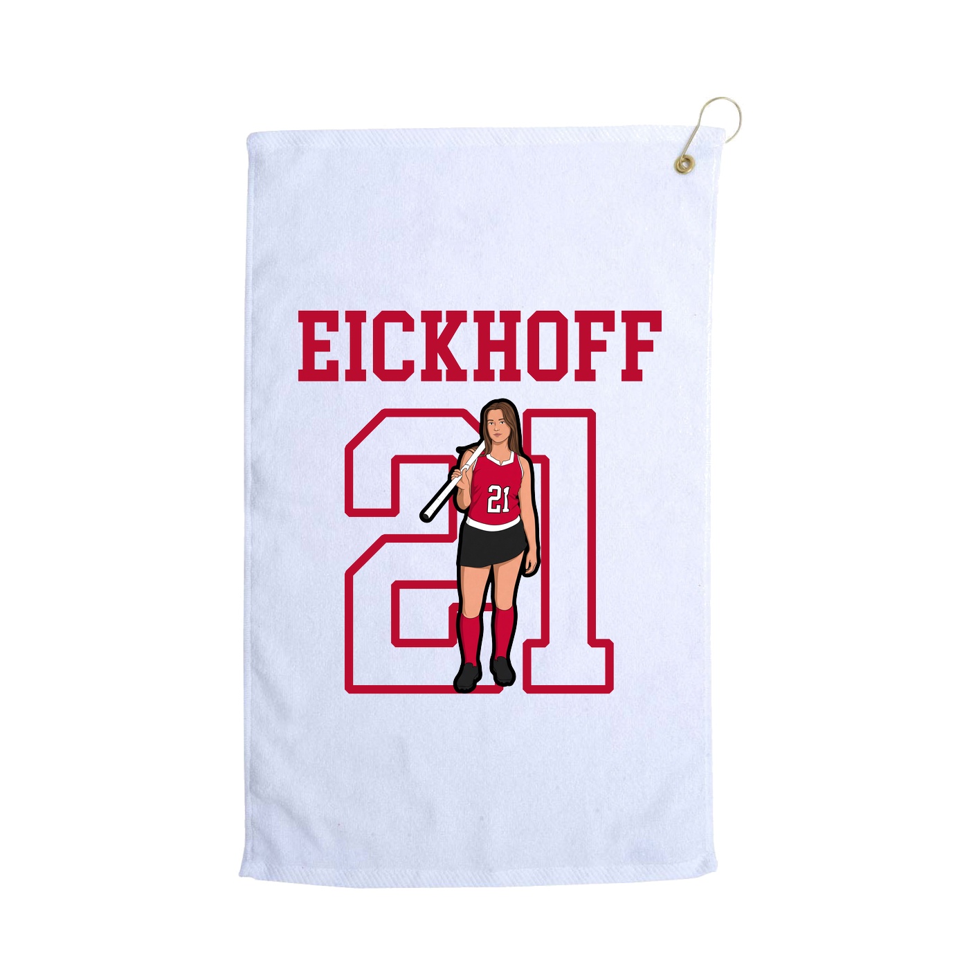 Golf Towel — Shirsey in White