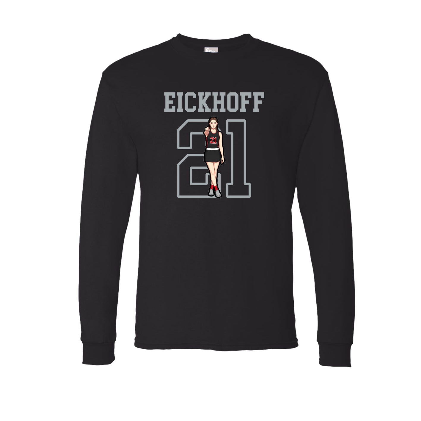 Long Sleeve Tee — Shirsey in Black