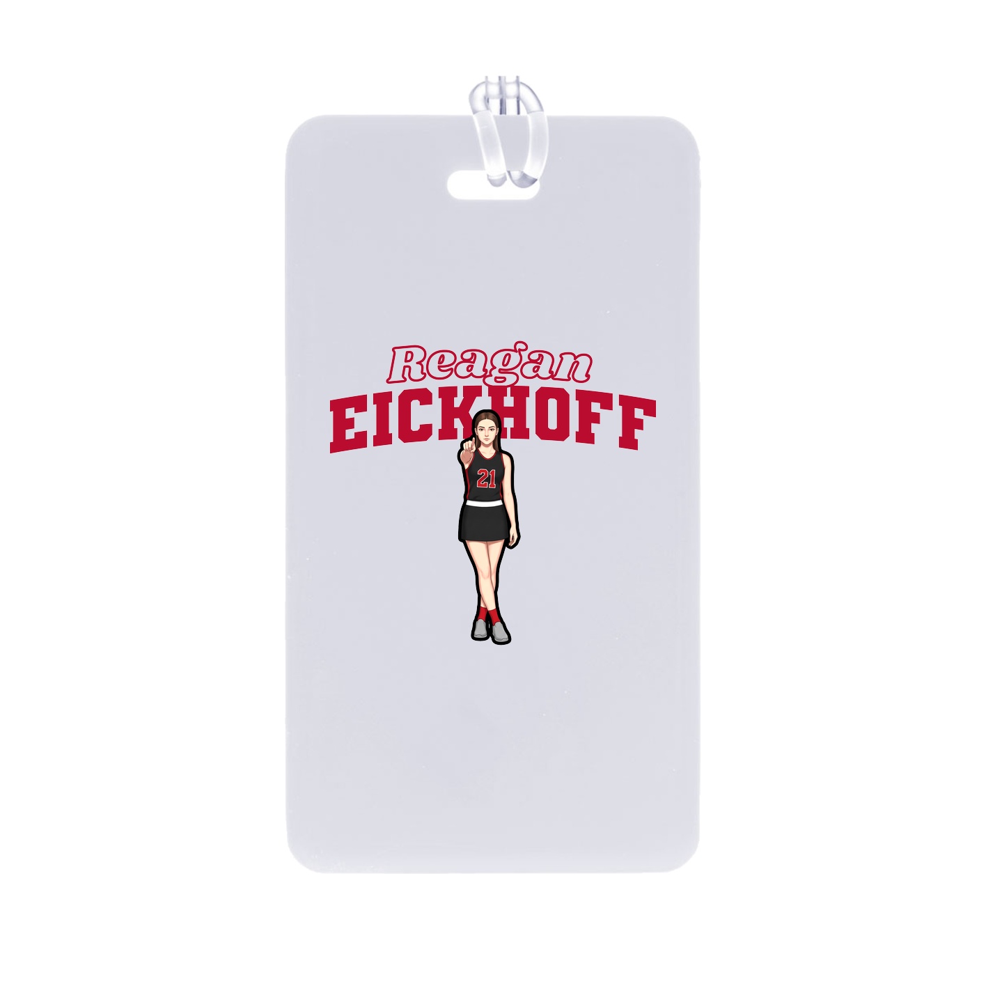 Bag Tag — Name Arch in Classic