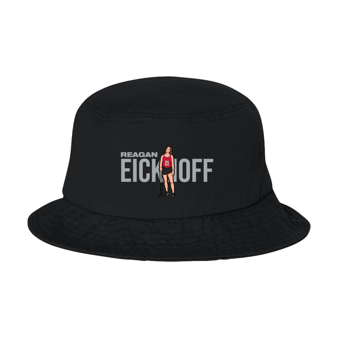 Bucket Cap — Player Name in Black