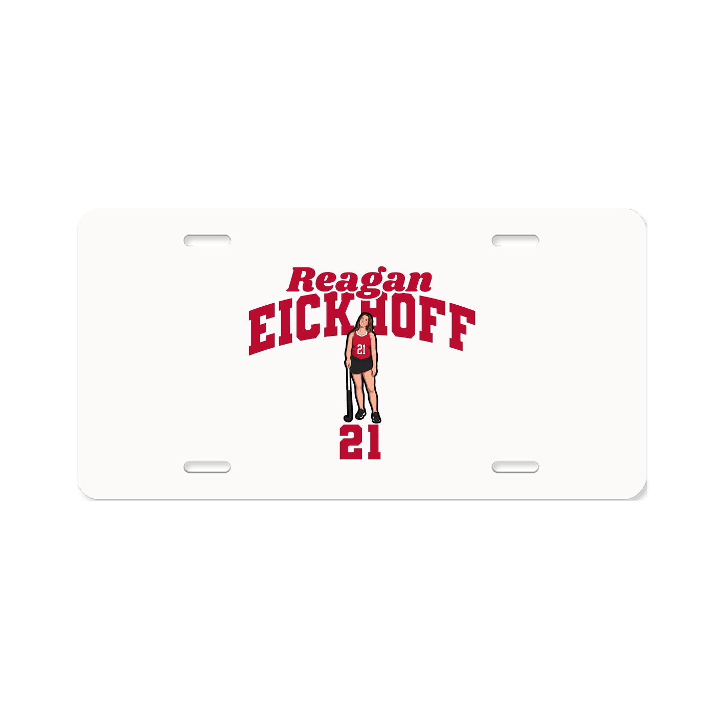 License Plate — Signature Arch in Classic