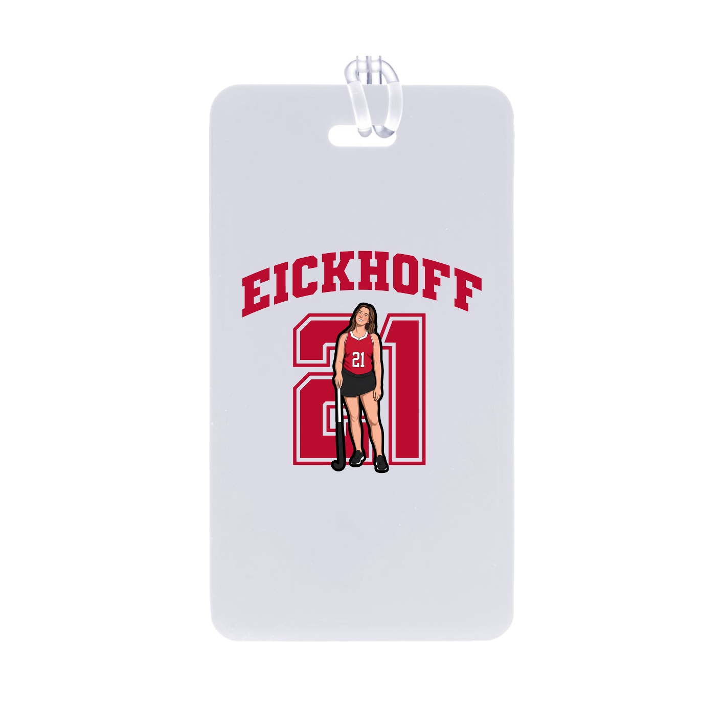 Bag Tag — Number in Classic