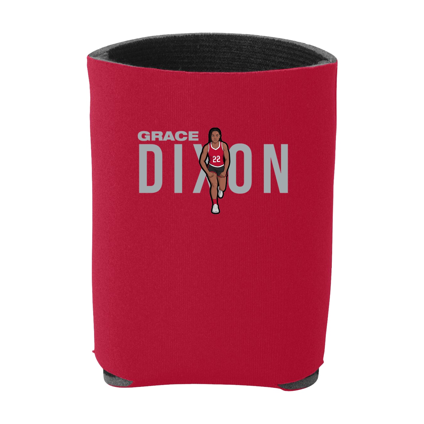 Can Holder — Player Name in Red