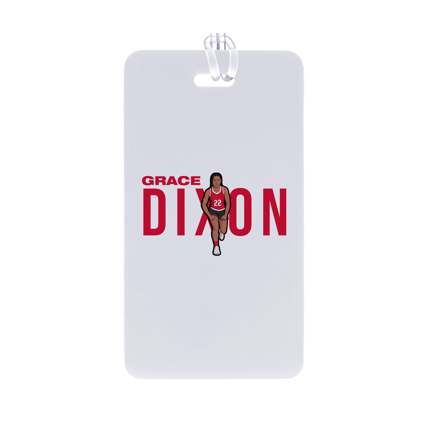 Bag Tag — Player Name in Classic