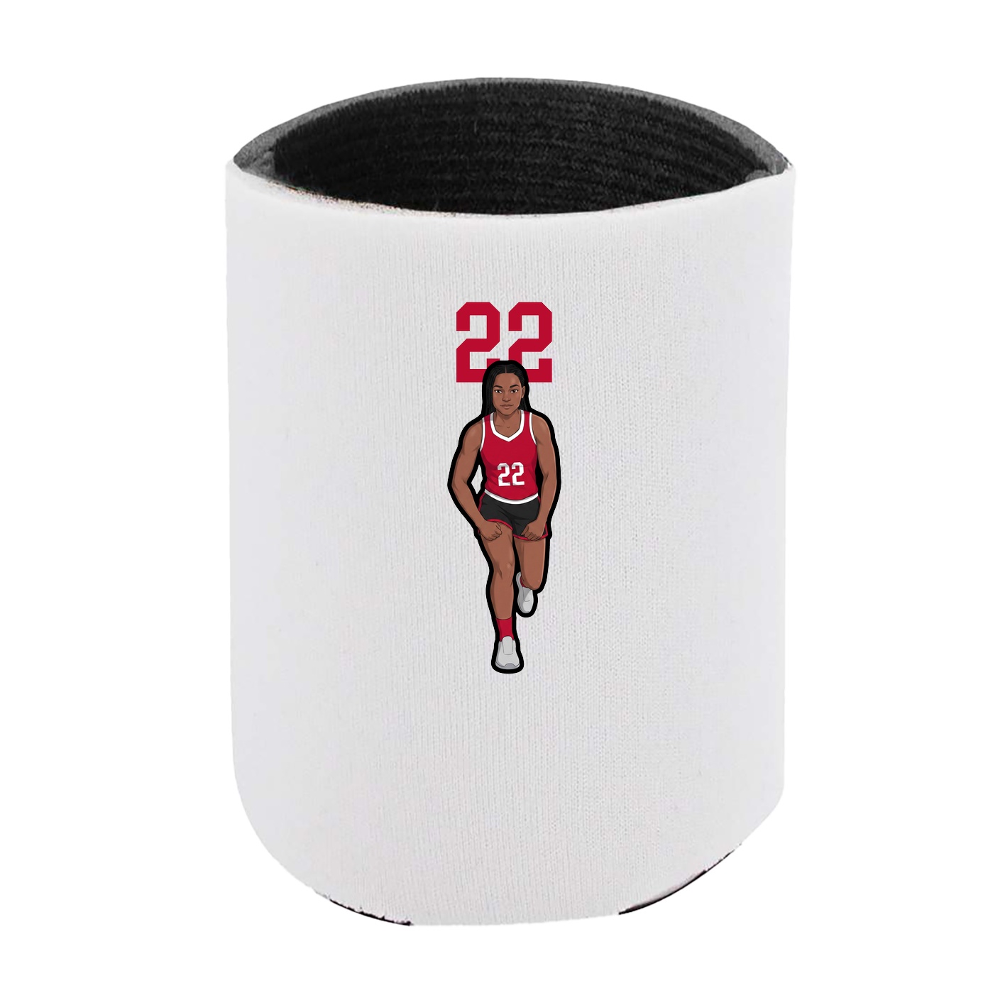 Can Holder — Number Top in White