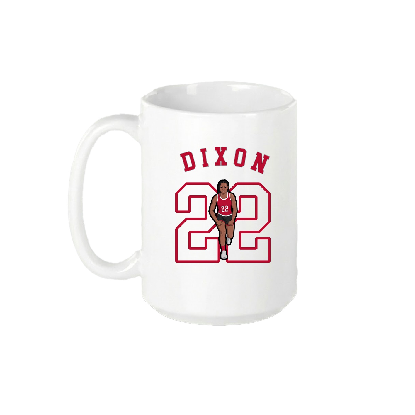 15oz Coffee Mug — Shirsey Arch in White