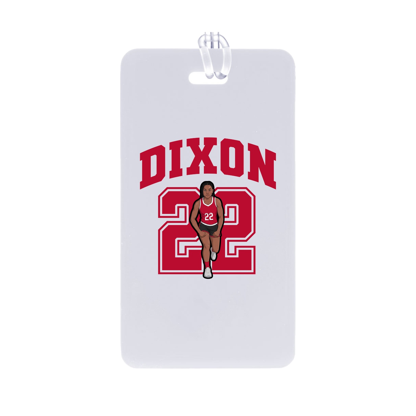 Bag Tag — Number in Classic