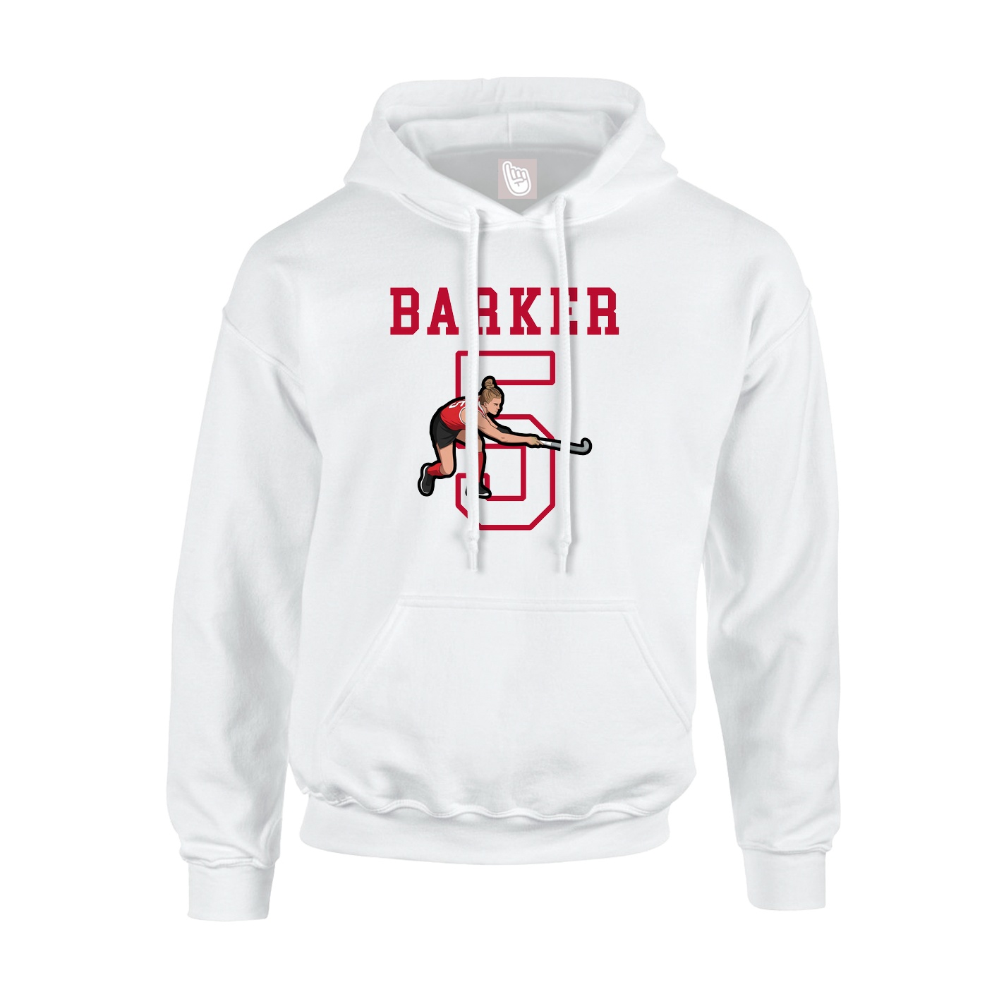 Hoodie — Shirsey in White