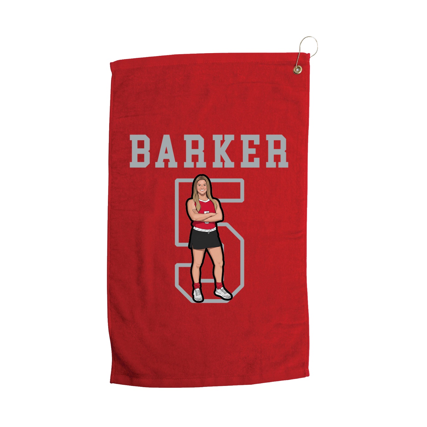 Golf Towel — Shirsey in Red