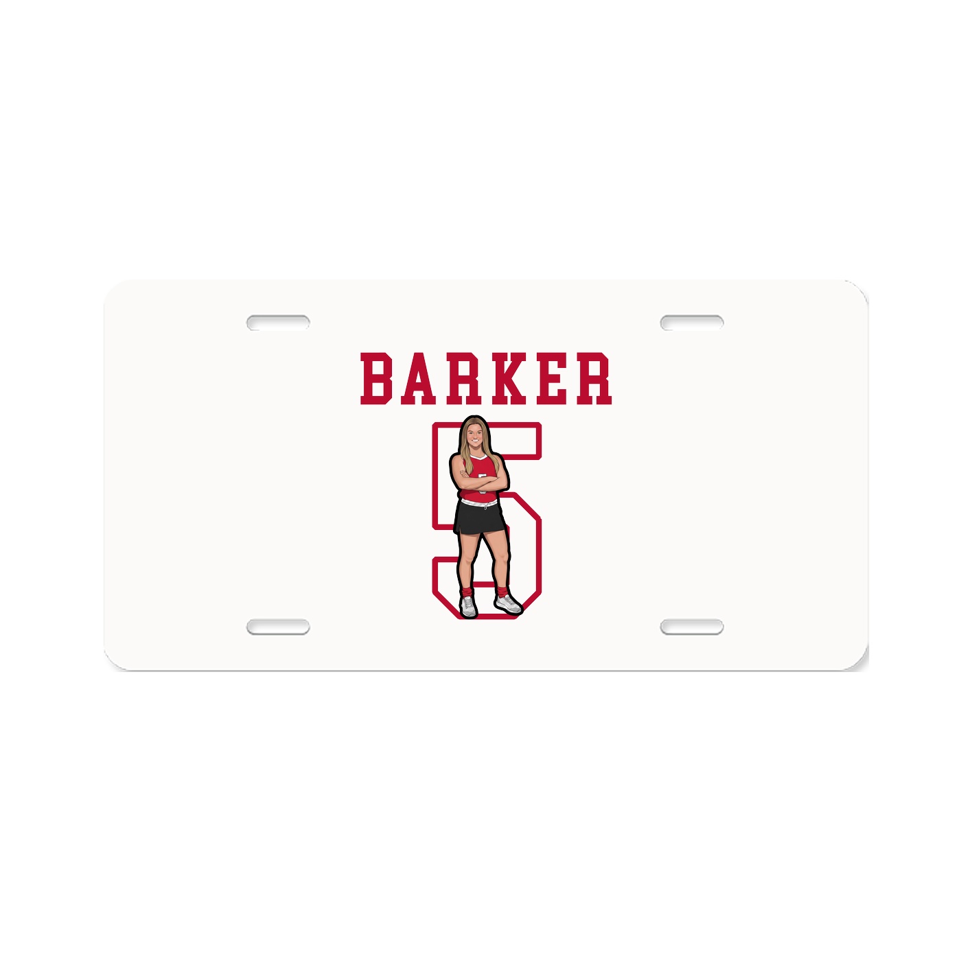 License Plate — Shirsey in Classic