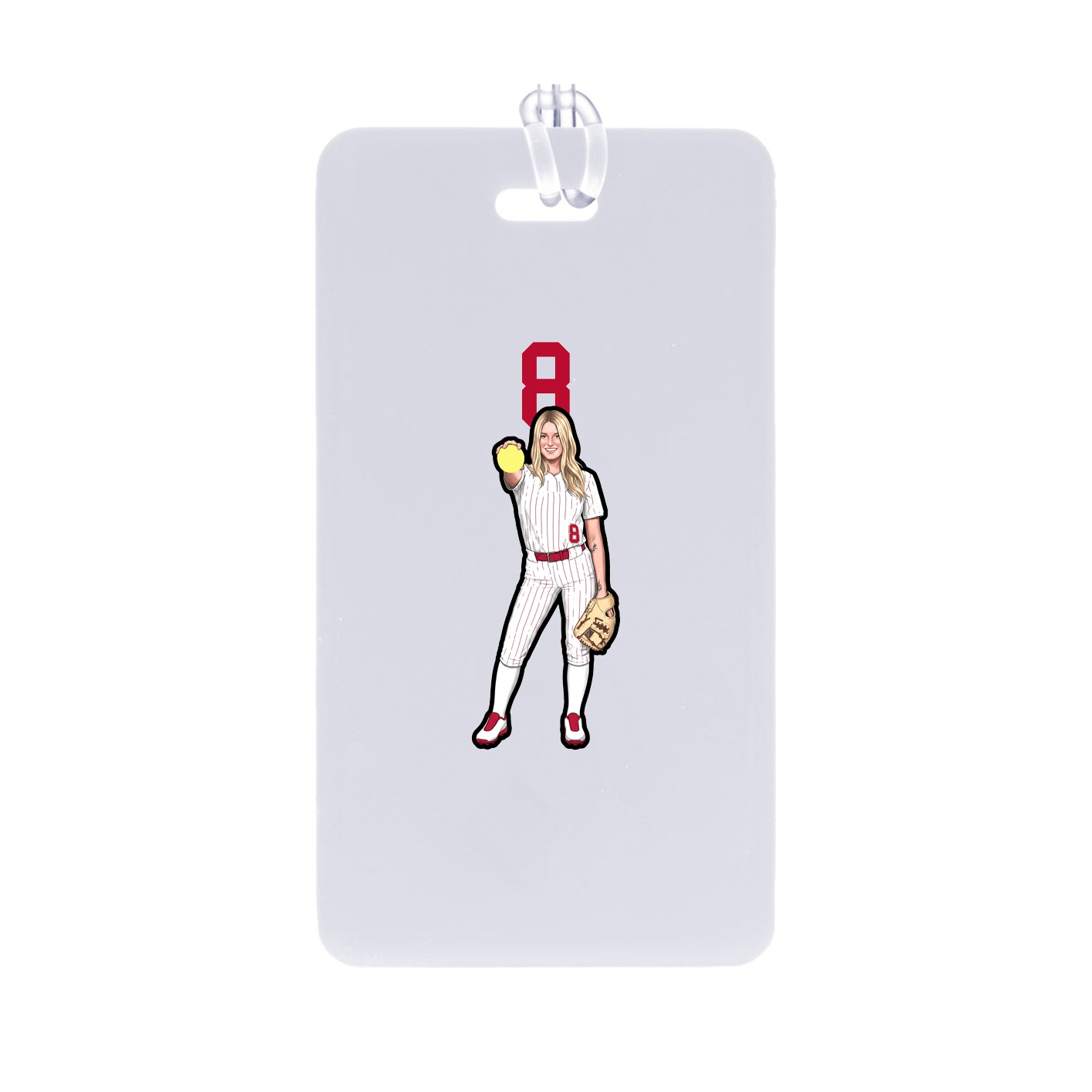 Bag Tag — Number Top in Classic