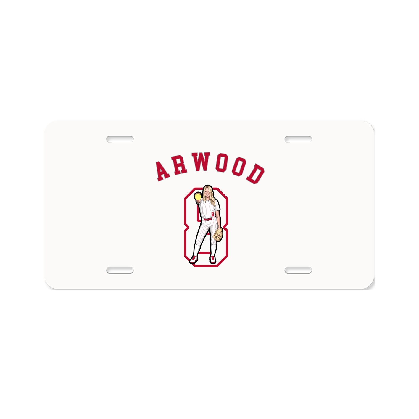 License Plate — Shirsey Arch in Classic