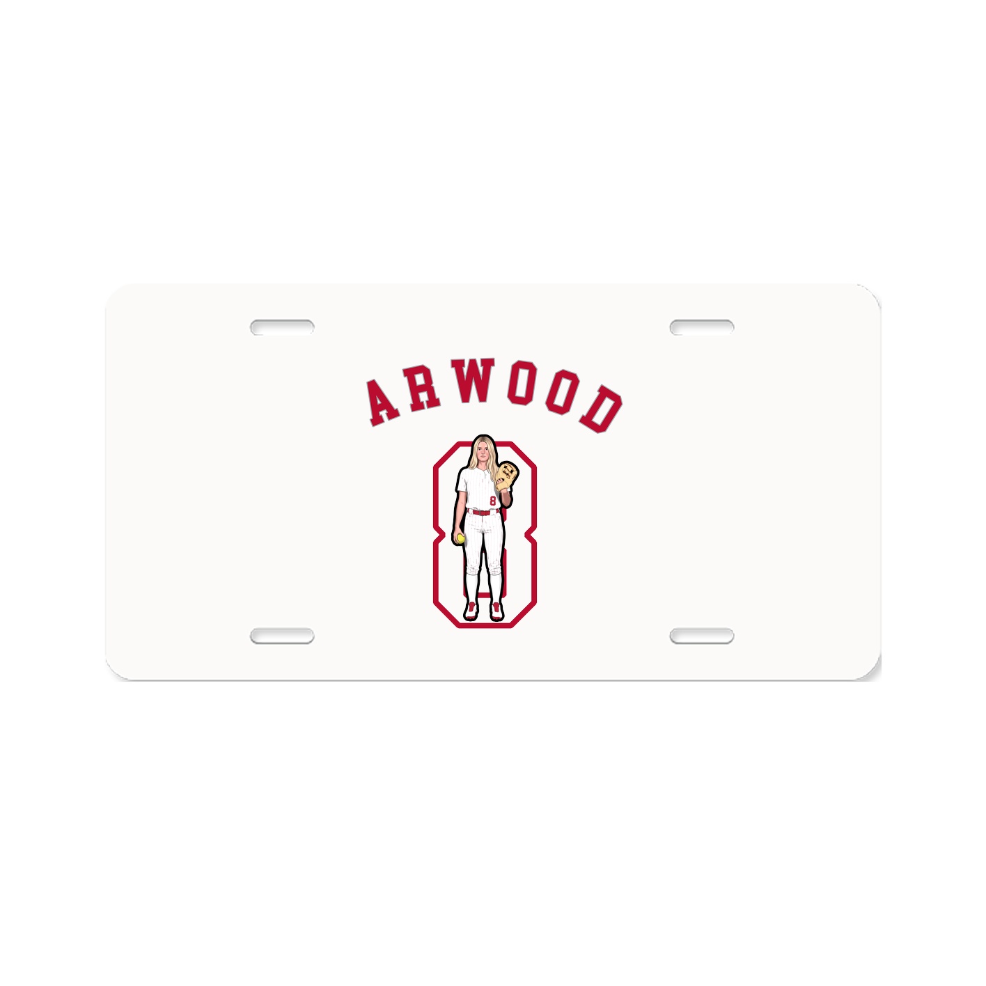 License Plate — Shirsey Arch in Classic