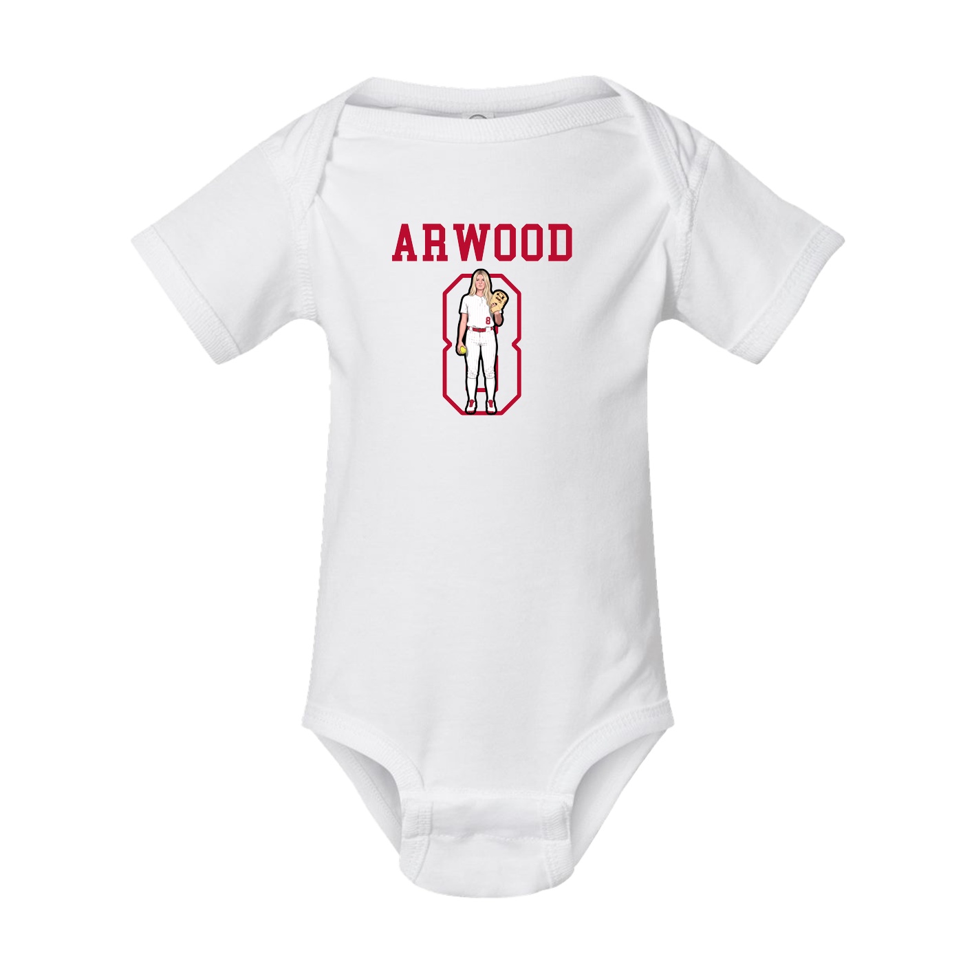 Baby Onesie — Shirsey in White