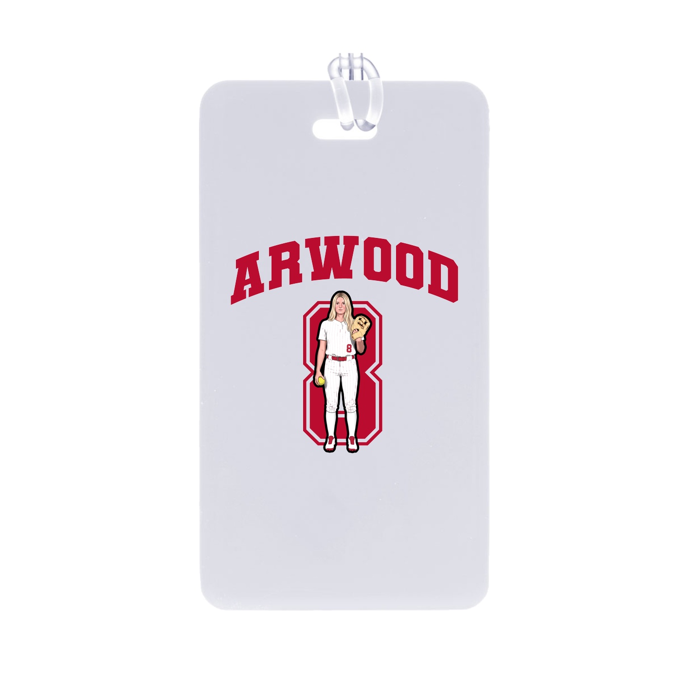 Bag Tag — Number in Classic