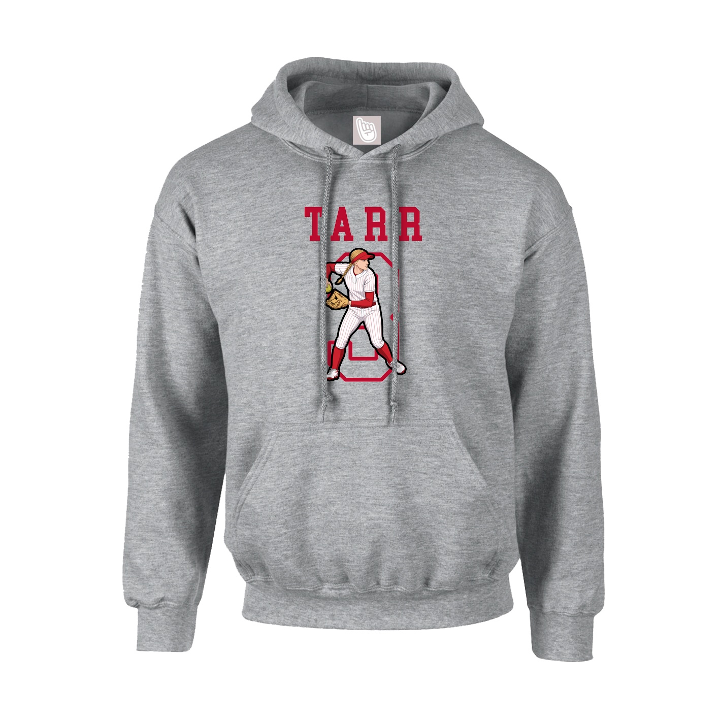 Hoodie — Shirsey in Grey