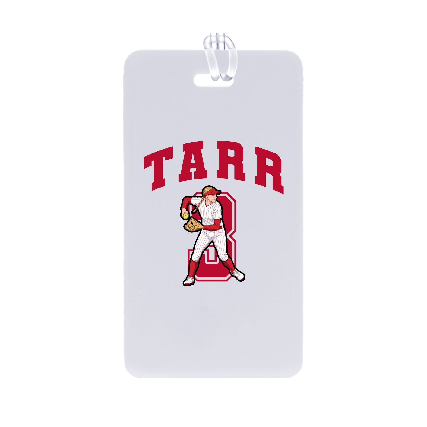 Bag Tag — Number in Classic