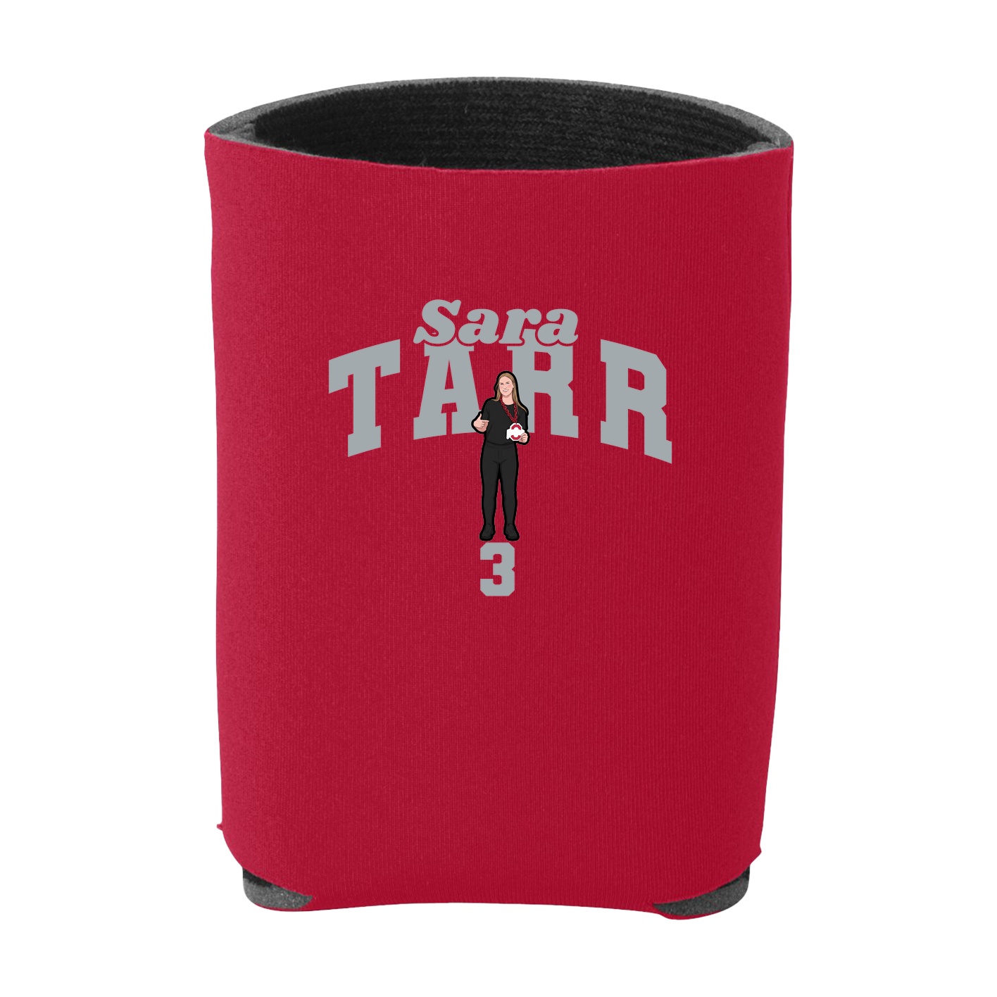 Can Holder — Signature Arch in Red