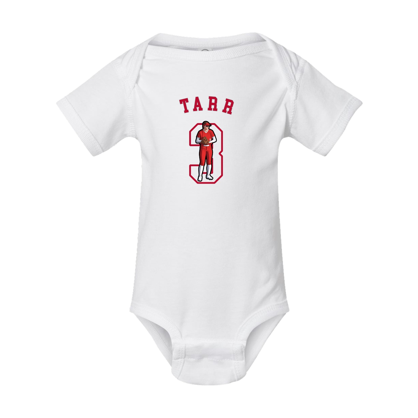 Baby Onesie — Shirsey Arch in White