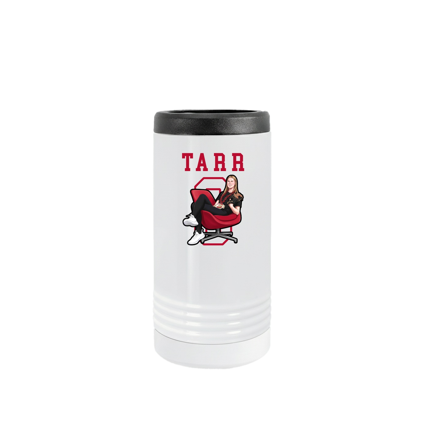 Slim Beverage Holder — Shirsey in White