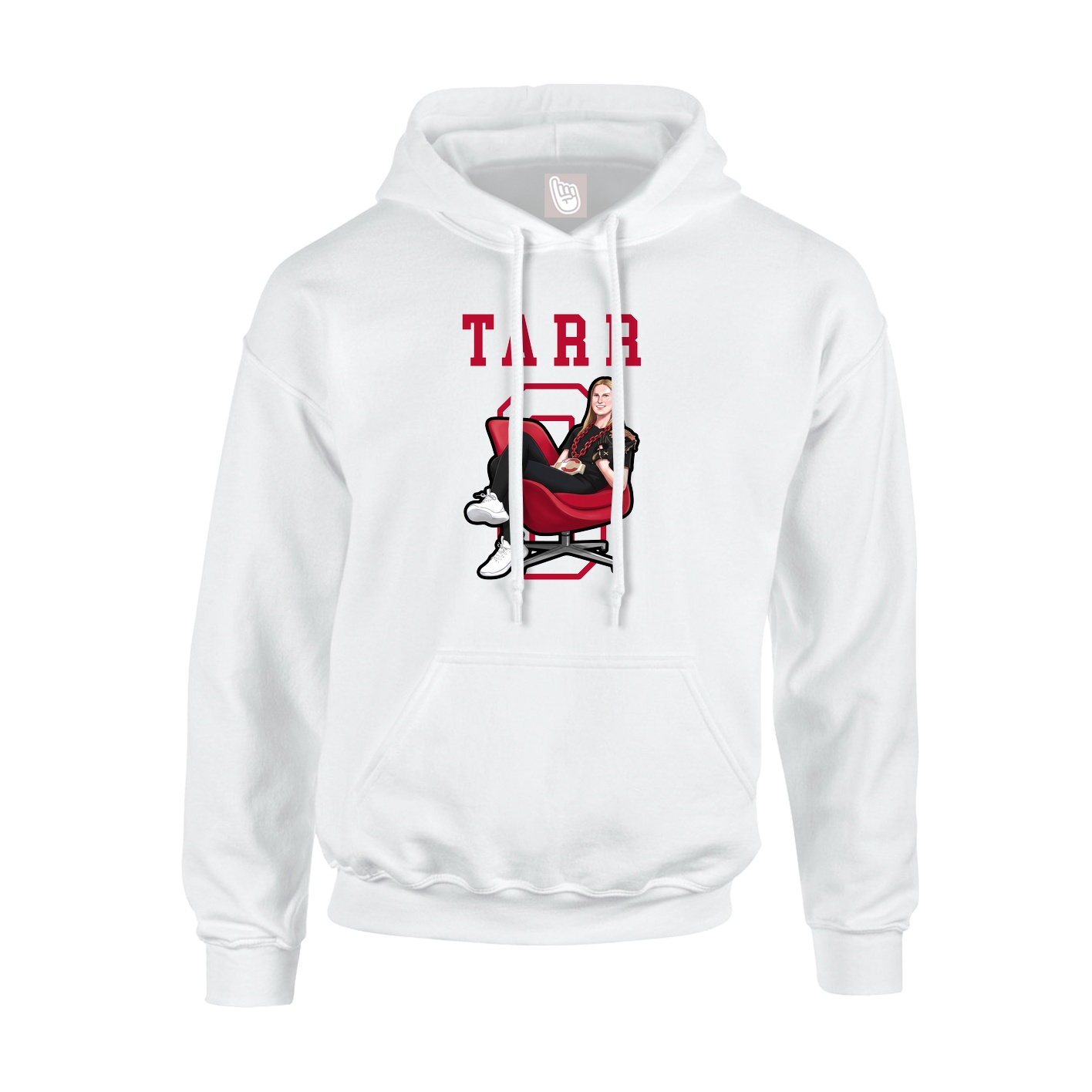 Youth Hoodie — Shirsey in White