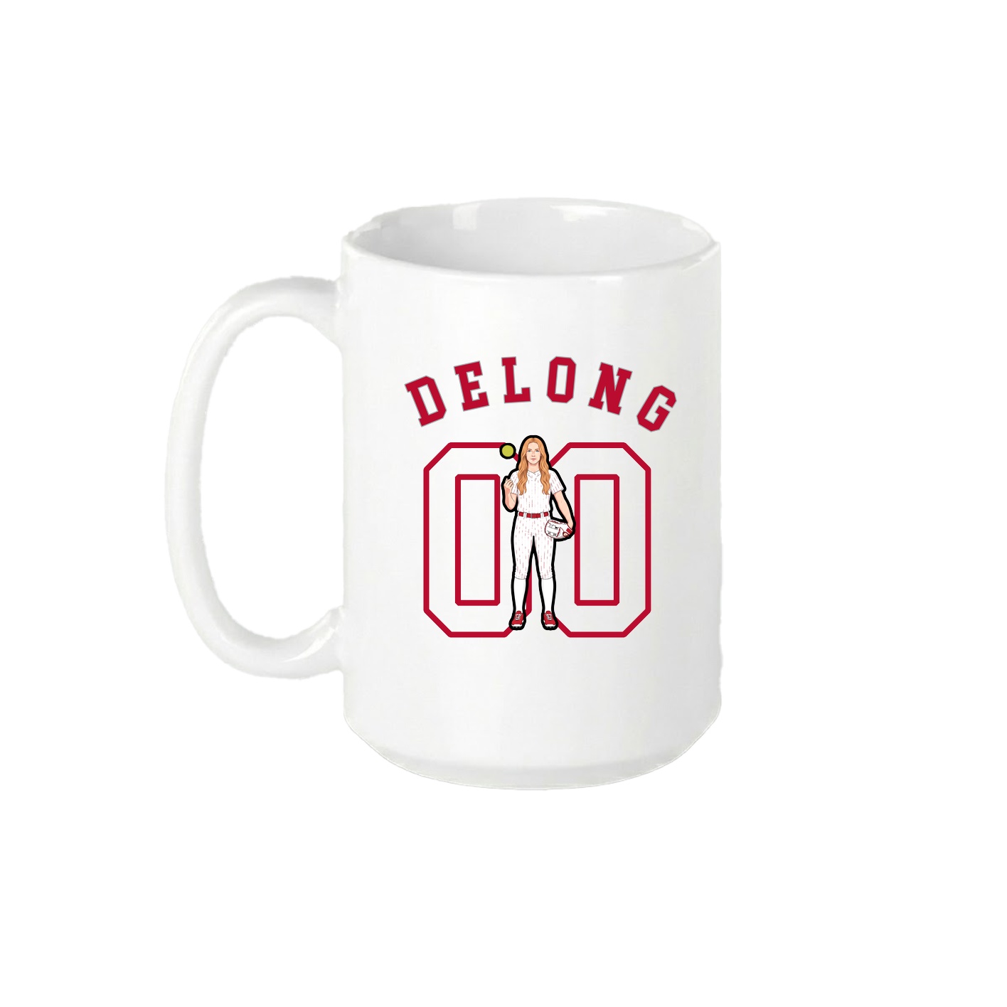15oz Coffee Mug — Shirsey Arch in White