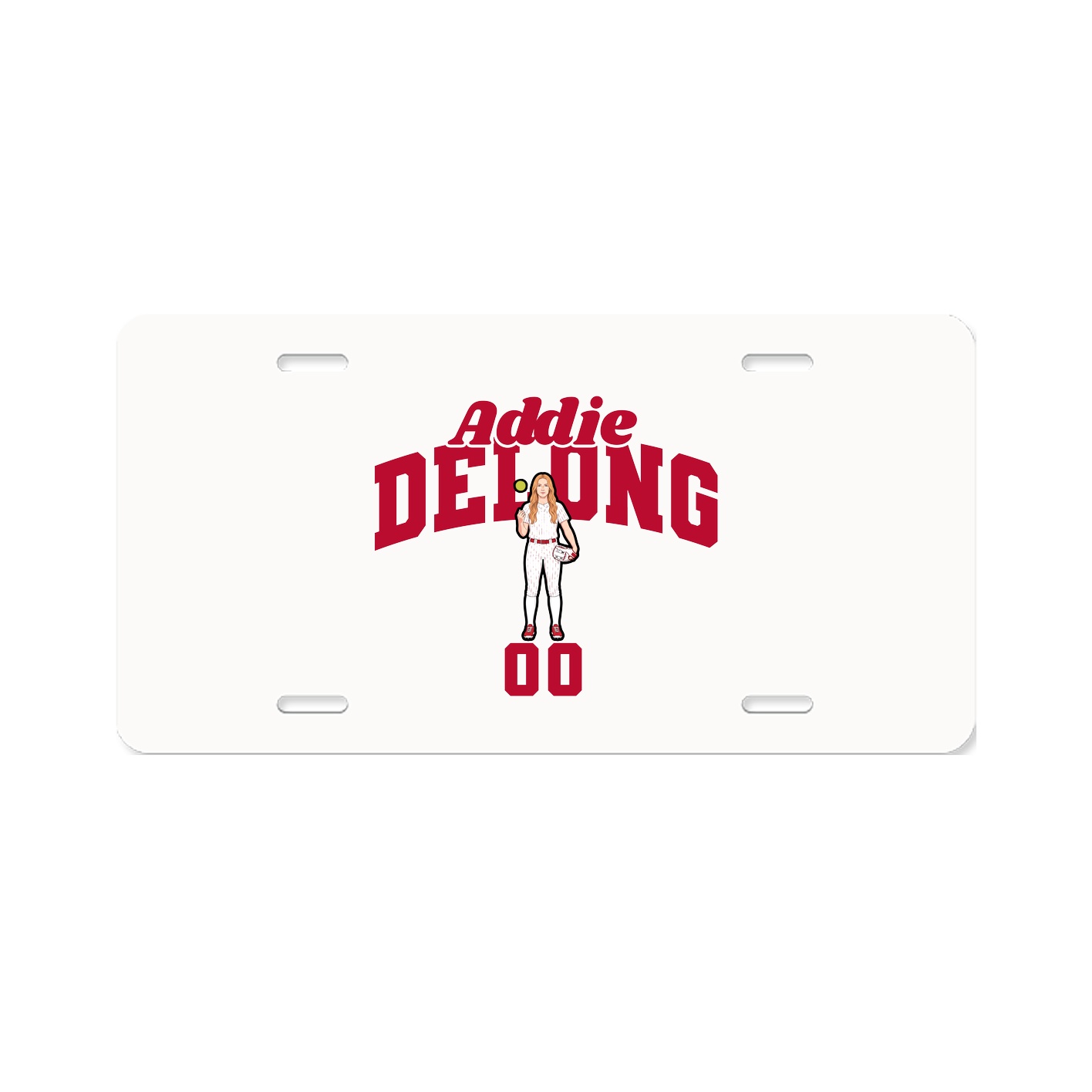 License Plate — Signature Arch in Classic
