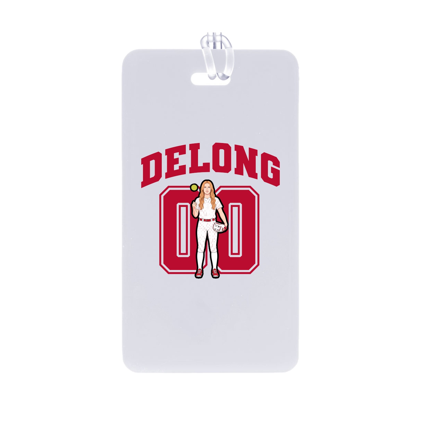 Bag Tag — Number in Classic