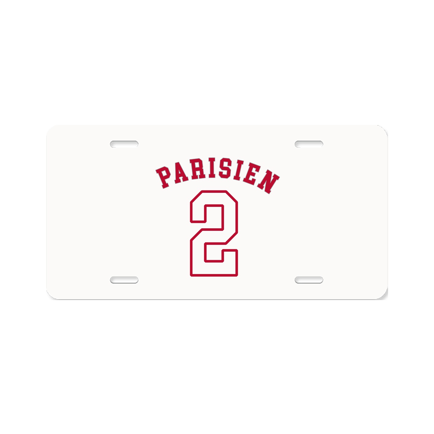 License Plate — Shirsey Arch in Classic